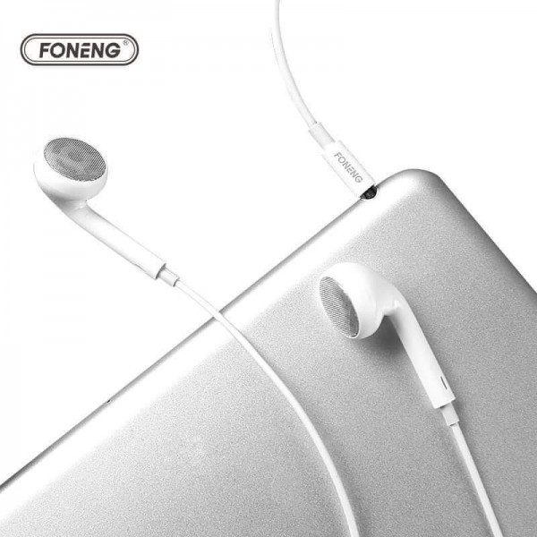 Foneng T16 Music Earphone Stereo Flat Ear